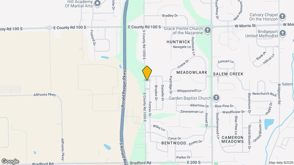 1410 Fortner Dr Map and Location Details