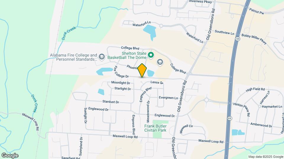 2150 Lenox Dr Map and Location Details