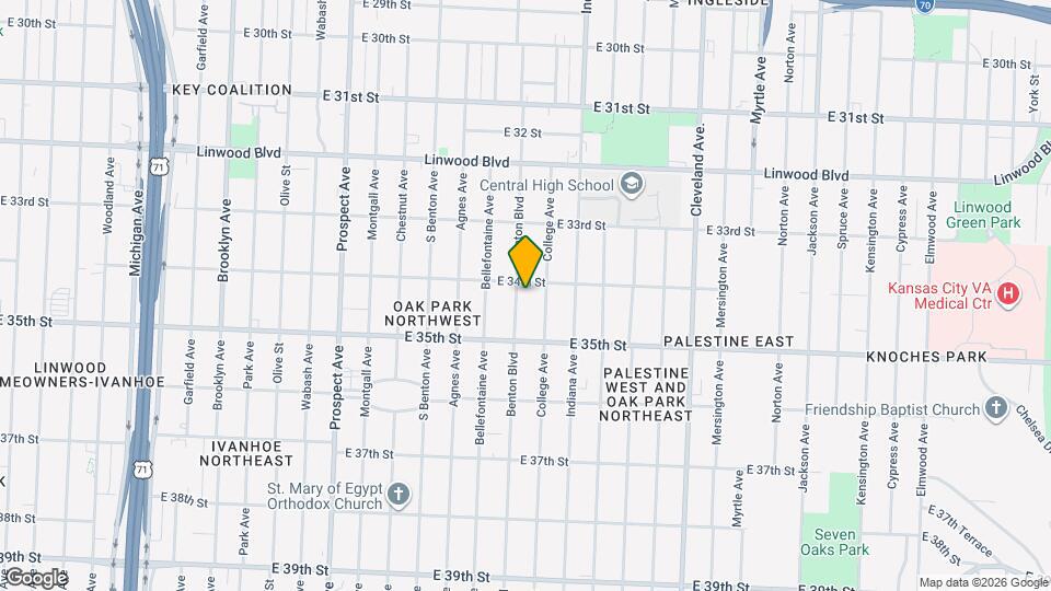 3409 Benton Blvd Map and Location Details
