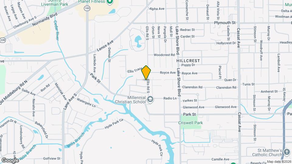 6004 Marsha Dr Map and Location Details