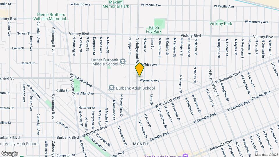 3413-17 Wyoming Ave Map and Location Details