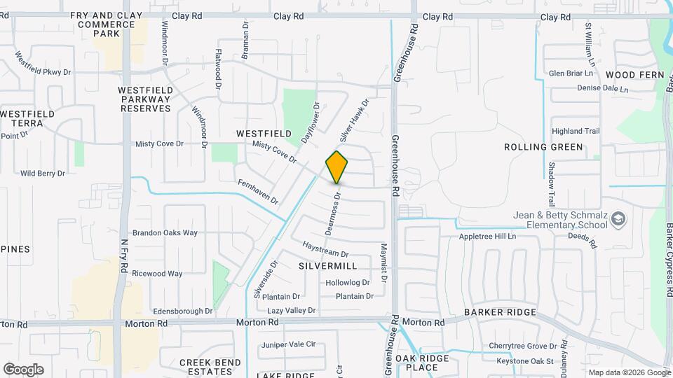 19403 Misty Cove Dr Map and Location Details