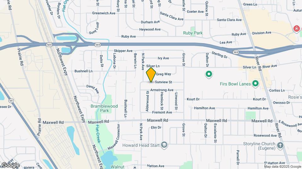 850 Sunview St Map and Location Details