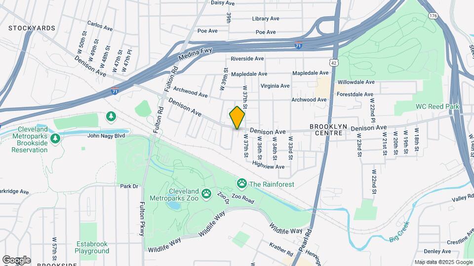 3715 Denison Ave Map and Location Details