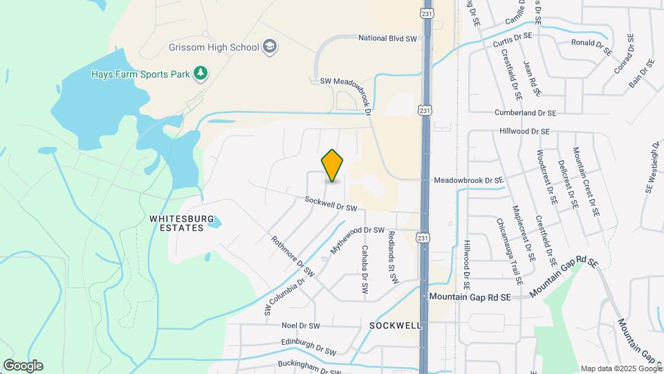 1925 Lynnbrook Dr SW Map and Location Details