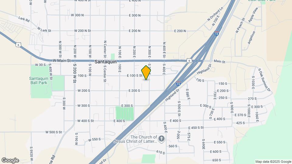 154 S 300 E Map and Location Details