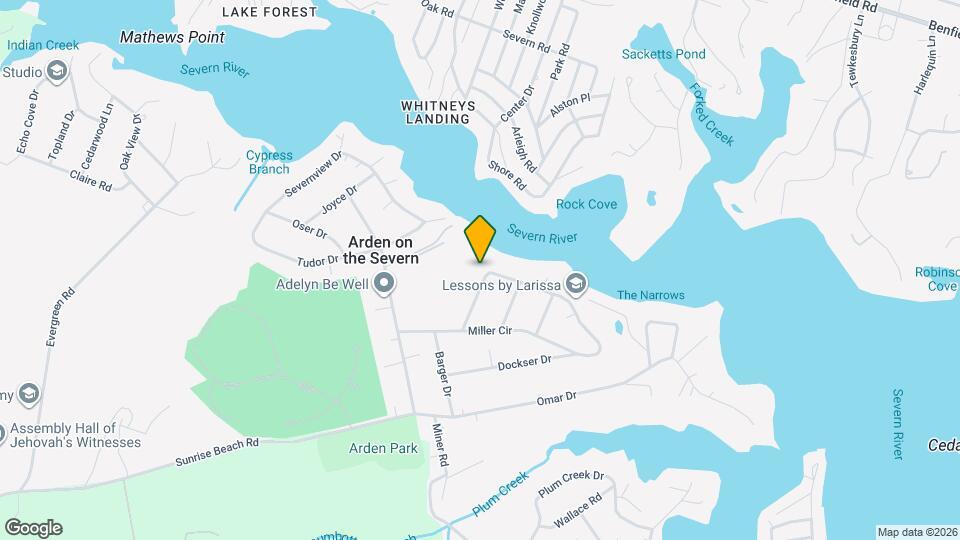 916 Waterview Dr Map and Location Details
