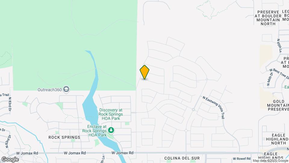 7429 W Bent Tree Dr Map and Location Details