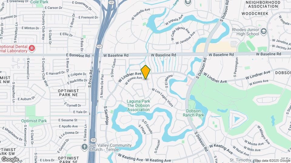 2142 S Las Palmas Map and Location Details