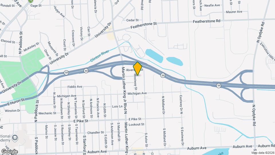164 Westway St Map and Location Details