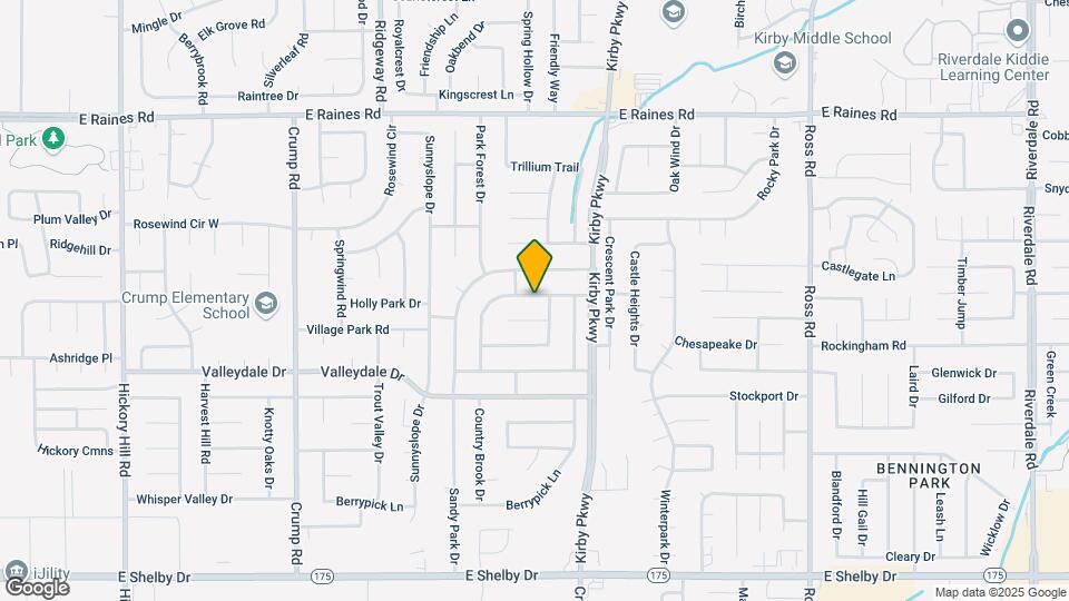 6385 Kinston Park Dr Map and Location Details