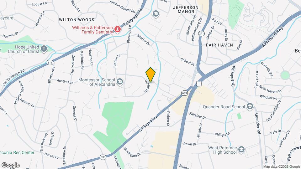 6229 Gentle Ln Map and Location Details