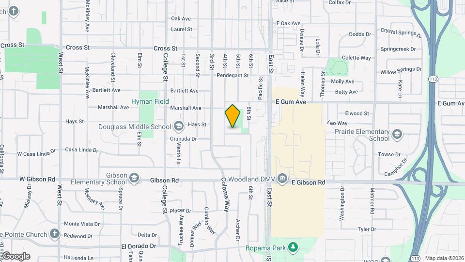 909 Cottage Dr Mapa y Detalles de la Ubicación