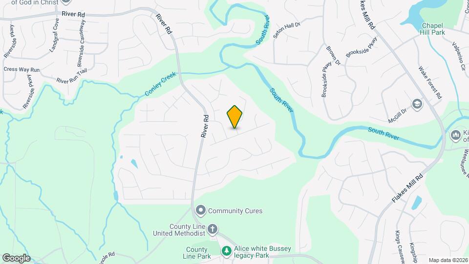 3596 Riverview Approach Mapa y Detalles de la Ubicación