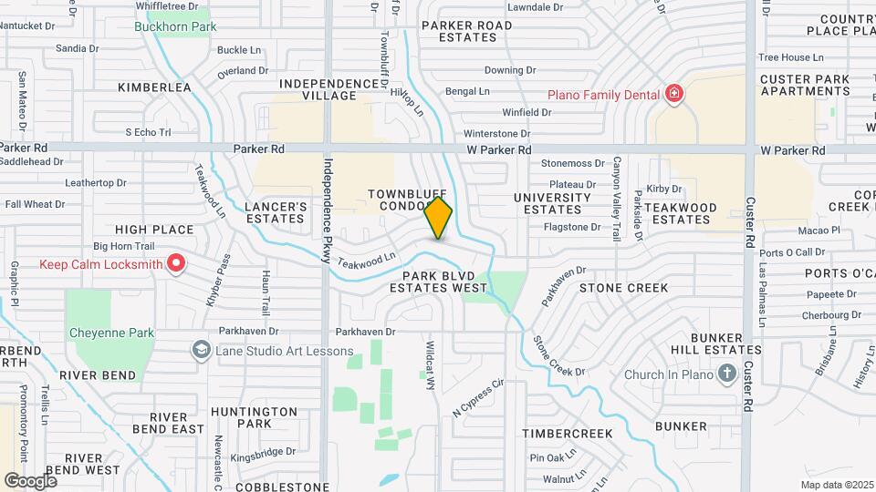 2740 Teakwood Ln Map and Location Details