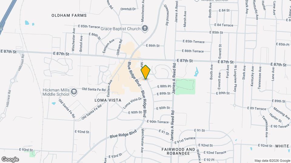 8804 Manchester Map and Location Details