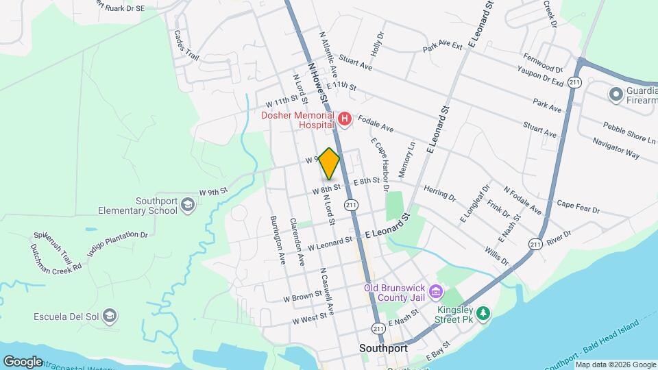 802 N Lord St Mapa y Detalles de la Ubicación