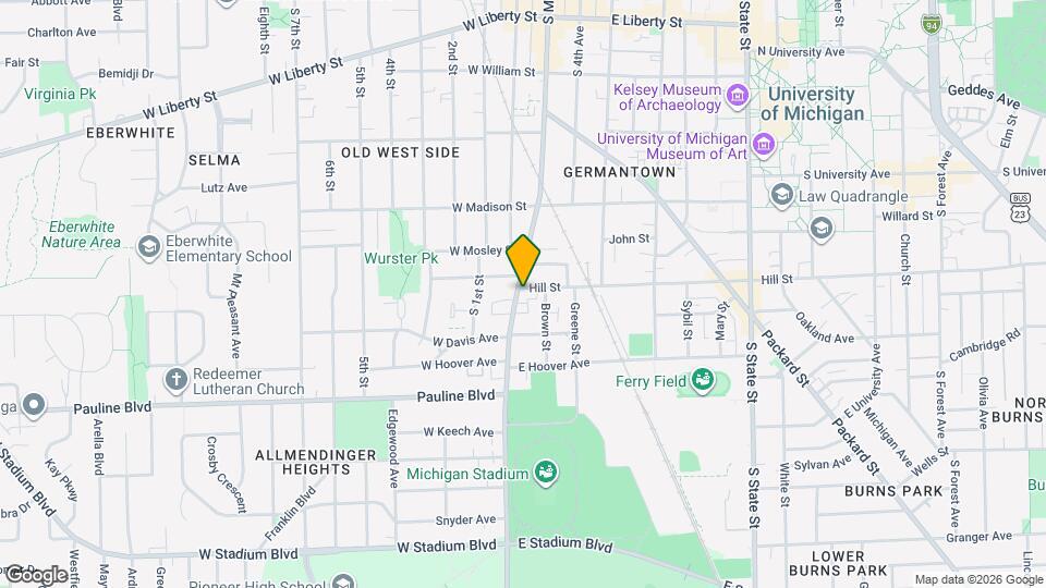 801 S Main St - Free Parking Included! Map and Location Details