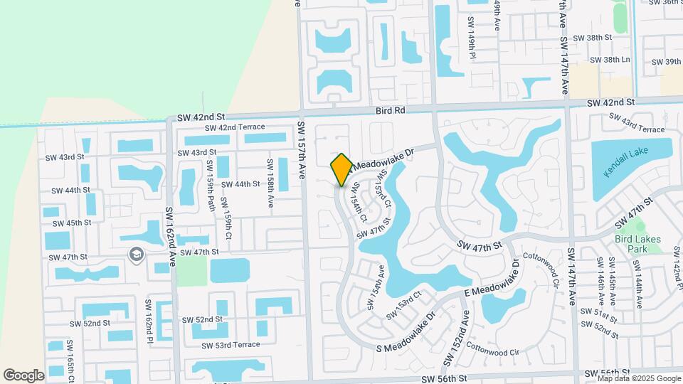 4500 SW 154th Pl Mapa y Detalles de la Ubicación