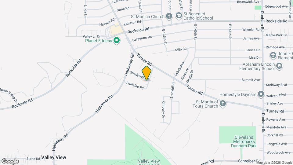 6350 Meadowbrook Rd Map and Location Details