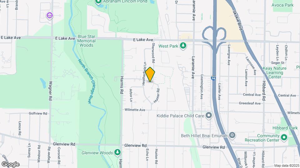 321 Ferndale Rd Map and Location Details