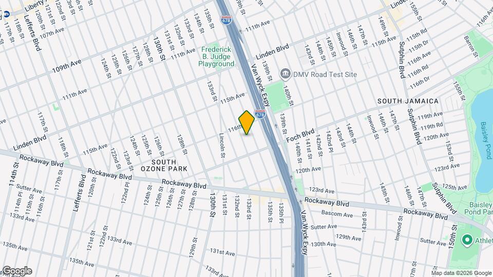 116-27 134th St Map and Location Details