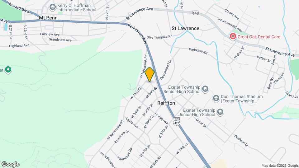 25 W 33rd St Map and Location Details