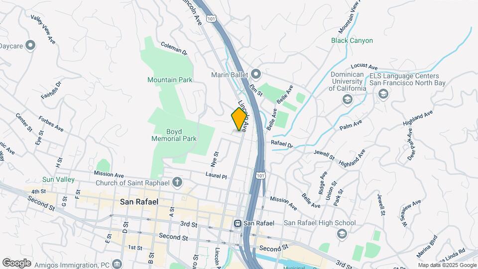 310 Paloma Ave Map and Location Details