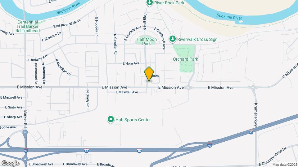 1610 N Holl Blvd Map and Location Details