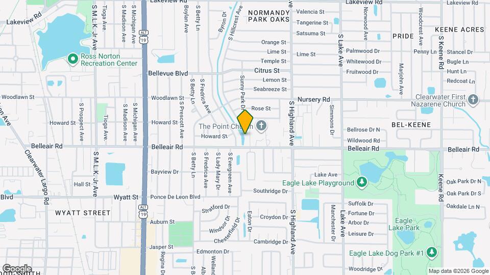 1588 Eunice Ln Map and Location Details