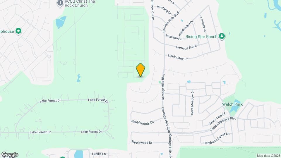 2325 Whitefish Dr Map and Location Details