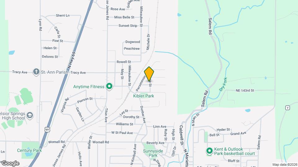 110 Ridgeway St Mapa y Detalles de la Ubicación