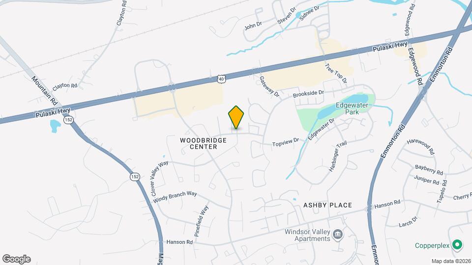 901 Swallow Crest Ct, Unit 901 M Swallow Crest Mapa y Detalles de la Ubicación