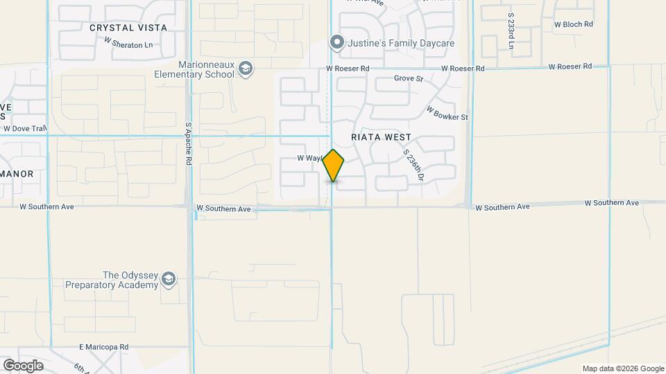 5878 S 238th Ln Mapa y Detalles de la Ubicación