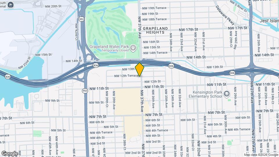 1220 NW 37th Ave Map and Location Details