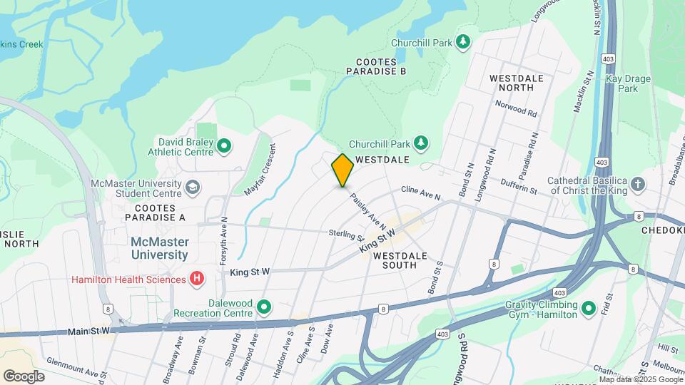 71 Paisley Ave N Map and Location Details