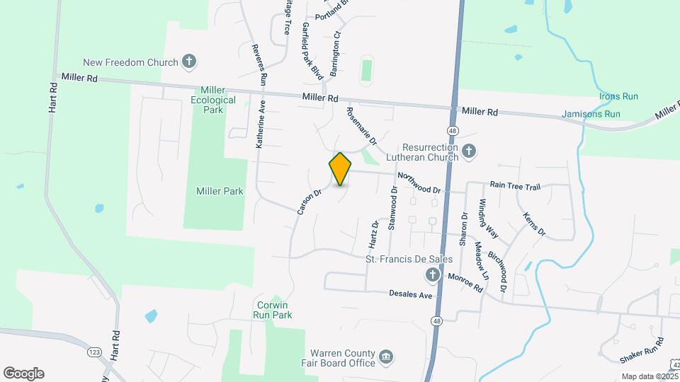 925 Fairwinds Ct Map and Location Details