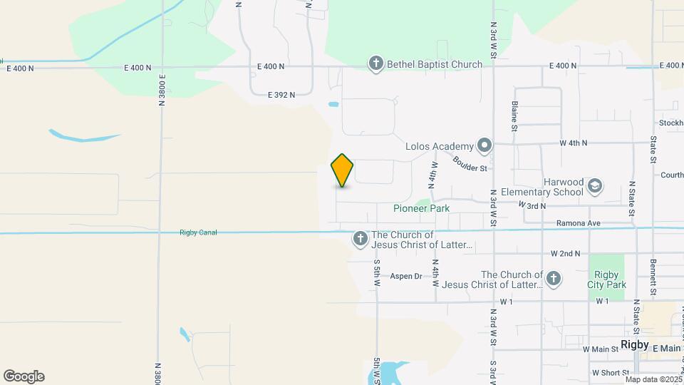 424 Franklin St Map and Location Details