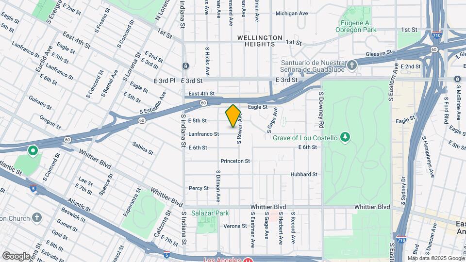 3743 Lanfranco St Map and Location Details