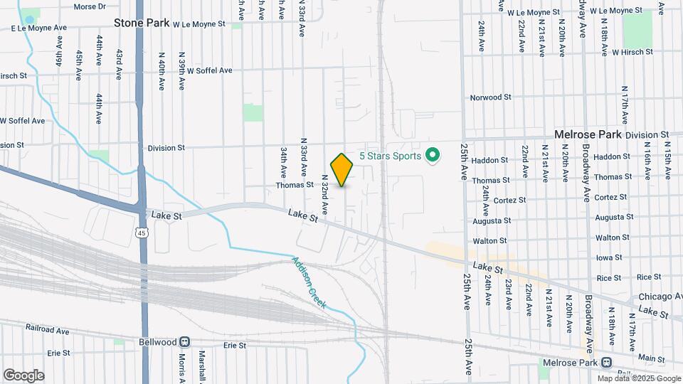1212 N 31st Ave Map and Location Details