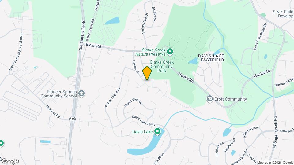 4411 Canipe Dr Map and Location Details