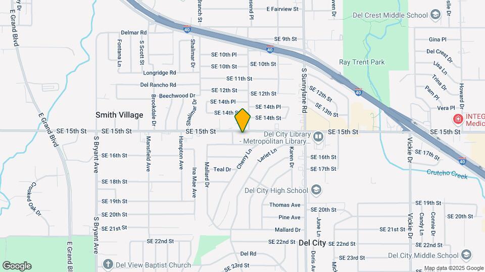 3712 SE 15th St Map and Location Details