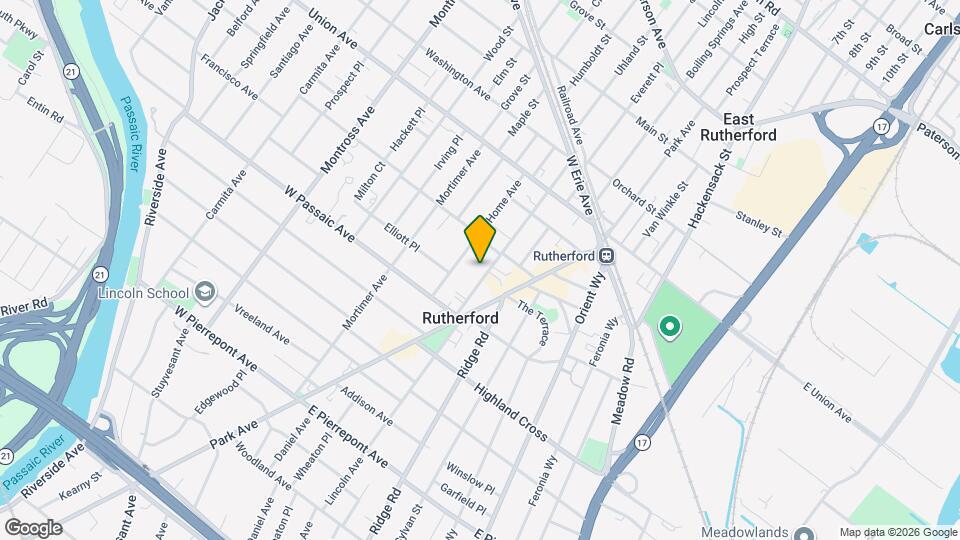 124 Chestnut St Map and Location Details