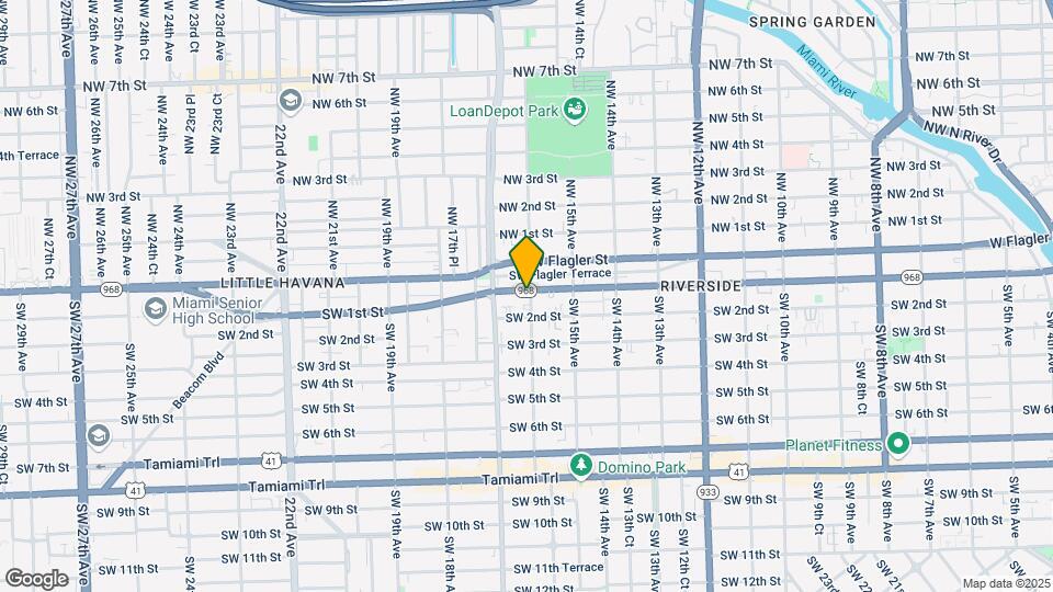 102 SW 16th Ave Mapa y Detalles de la Ubicación
