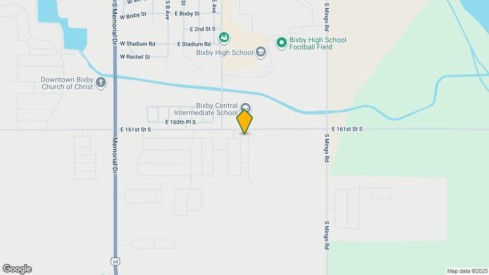 16121 S 90th East Ave Map and Location Details