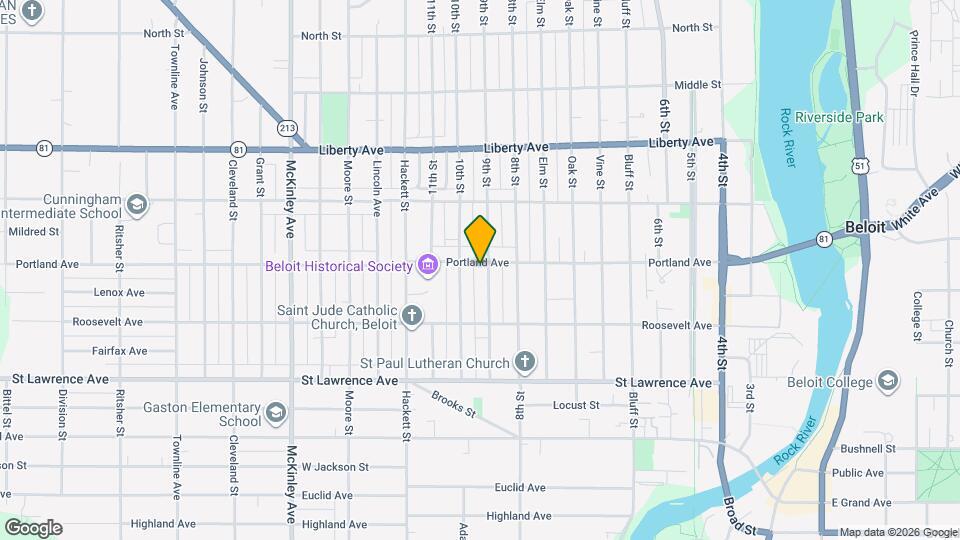 858 9th St Mapa y Detalles de la Ubicación