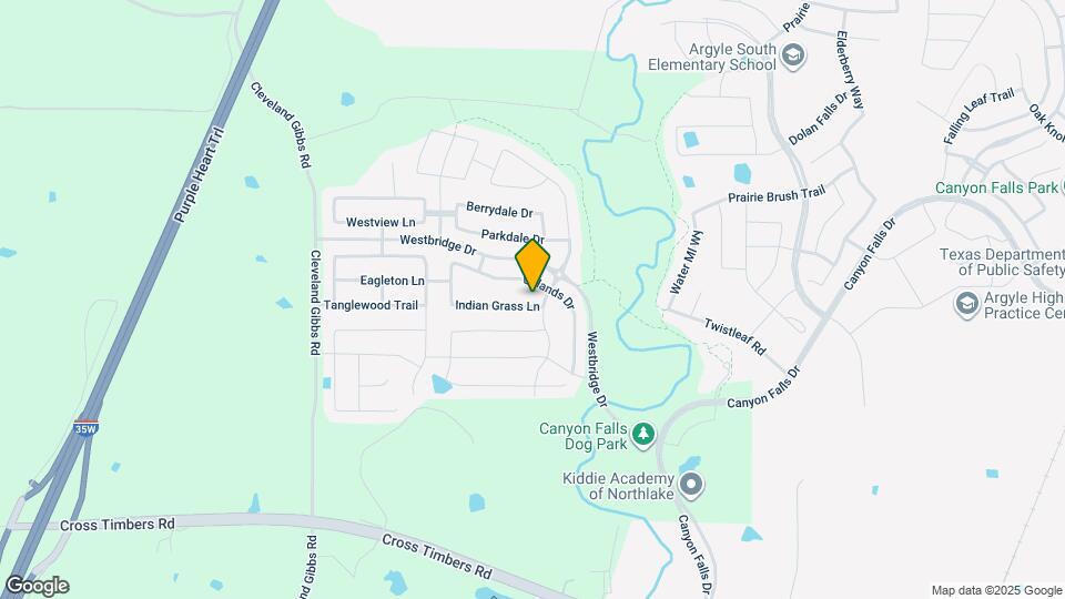 1004 Indian Grass Ln Map and Location Details