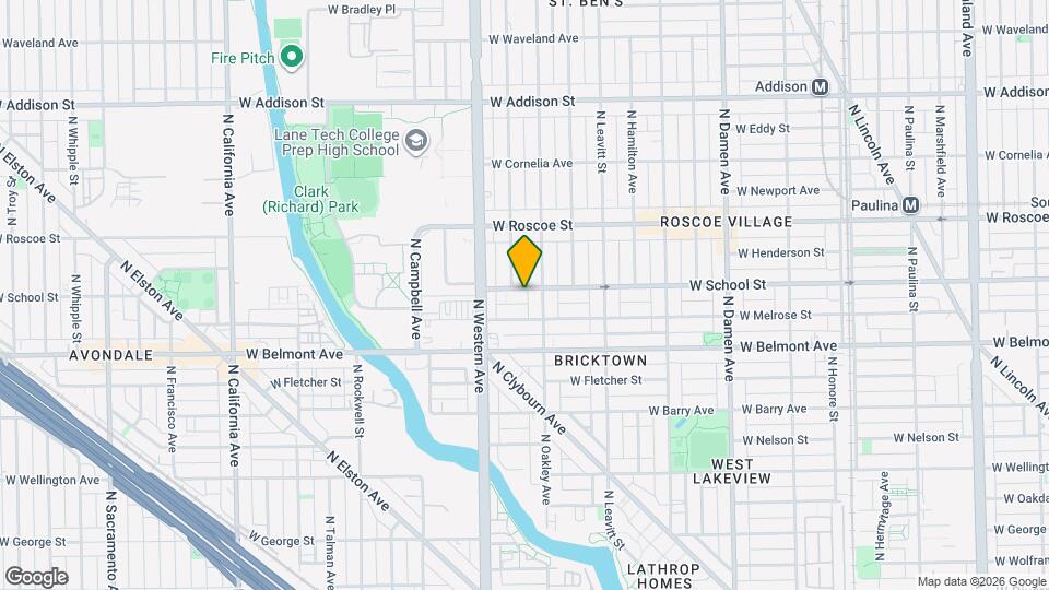 2319 W School St, Unit #1 Mapa y Detalles de la Ubicación