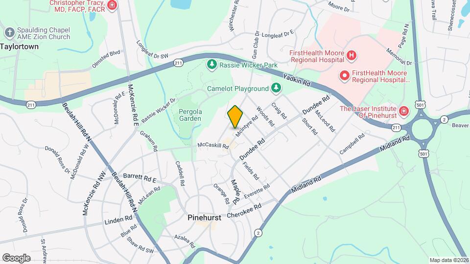 x - McIntyre Apartments Map and Location Details