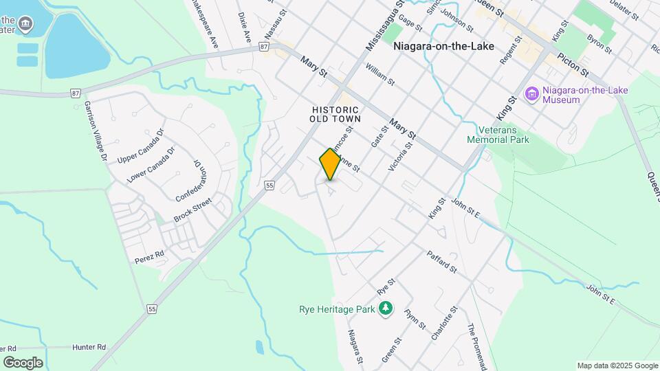 608 Simcoe St Map and Location Details